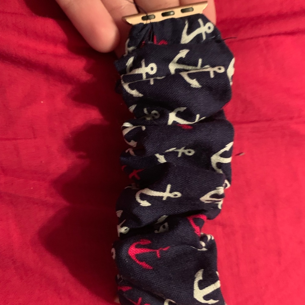 Anchor Scrunchie Apple Watch band.